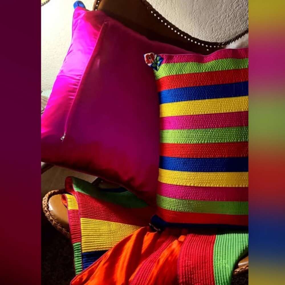 Colorful Duvet Cover & Shams (twin)